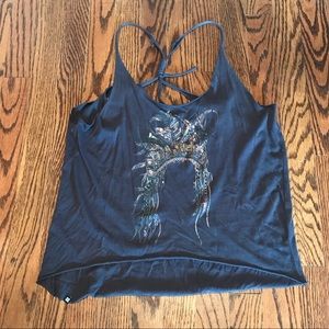 Headdress Crop Tank Top- sz S